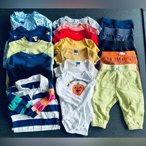 6-12M Baby Boy Clothing Lot - 18 Items